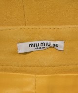 Miu Miu（ミュウミュウ）ミニスカート 黄 サイズ:36(XS位) レディース/2200680961198