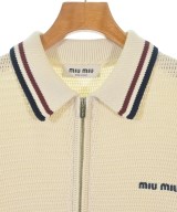 Miu Miu（ミュウミュウ）カーディガン 白 サイズ:38(S位) レディース/2200682014014
