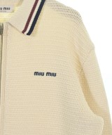 Miu Miu（ミュウミュウ）カーディガン 白 サイズ:38(S位) レディース/2200682014014