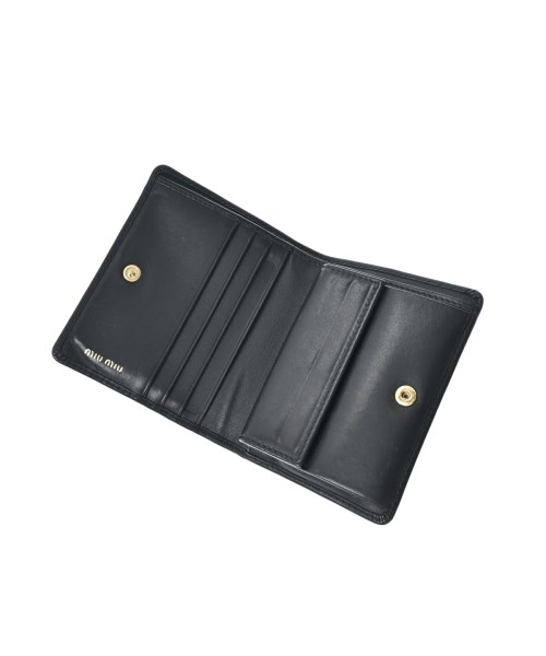 Miu Miu（ミュウミュウ）財布・コインケース 黒 サイズ:- レディース/2200682116138