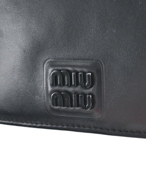 Miu Miu（ミュウミュウ）財布・コインケース 黒 サイズ:- レディース/2200682116138