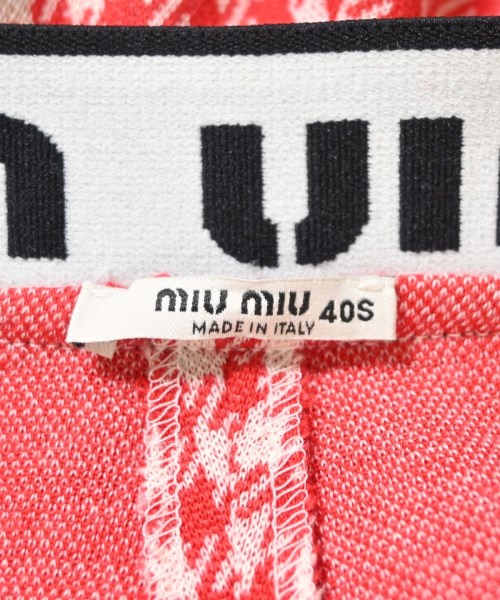 Miu Miu（ミュウミュウ）その他 赤 サイズ:40(M位) レディース/2200693874362