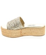 Miu Miu（ミュウミュウ）サンダル ゴールド サイズ:EU36(22.5cm位) レディース/2200693973041