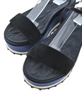 Miu Miu（ミュウミュウ）サンダル 黒 サイズ:EU37 1/2(24cm位) レディース/2200693973058