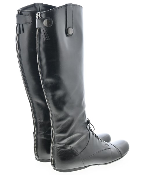 Miu Miu（ミュウミュウ）ブーツ 黒 サイズ:-(23.5cm位) レディース/2200687343027