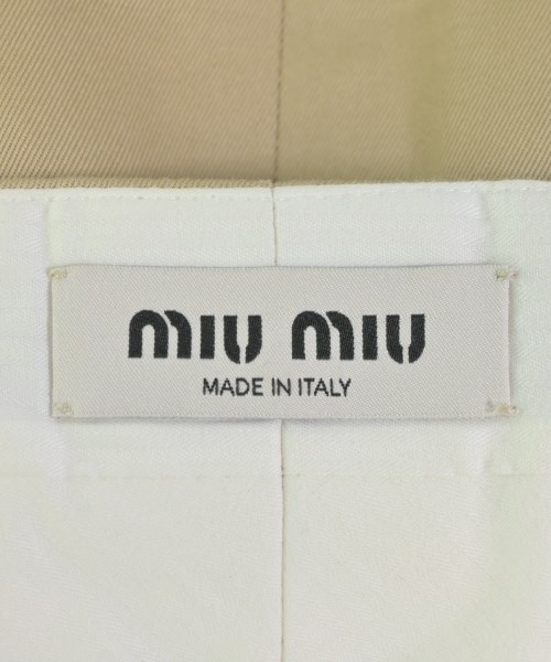 Miu Miu（ミュウミュウ）ミニスカート ベージュ サイズ:40(M位) レディース/2200693923152