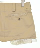 Miu Miu（ミュウミュウ）ミニスカート ベージュ サイズ:40(M位) レディース/2200693923152