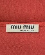 Miu Miu（ミュウミュウ）Tシャツ・カットソー 赤 サイズ:L レディース/2200694698301
