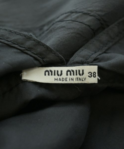 Miu Miu（ミュウミュウ）ワンピース 黒 サイズ:38(S位) レディース/2200695820077