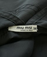 Miu Miu（ミュウミュウ）ワンピース 黒 サイズ:38(S位) レディース/2200695820077
