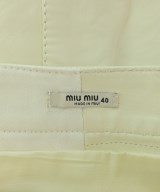 Miu Miu（ミュウミュウ）ミニスカート 白 サイズ:40(M位) レディース/2200695820084