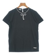 Miu Miu（ミュウミュウ）Tシャツ・カットソー 黒 サイズ:S レディース/2200696031038