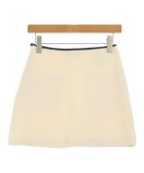 Miu Miu（ミュウミュウ）ミニスカート 白 サイズ:38(S位) レディース/2200696031076