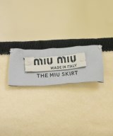 Miu Miu（ミュウミュウ）ミニスカート 白 サイズ:38(S位) レディース/2200696031076