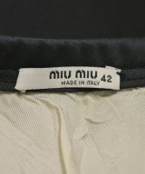 Miu Miu（ミュウミュウ）ミニスカート 黒 サイズ:42(M位) レディース/2200696031083