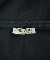 Miu Miu（ミュウミュウ）Tシャツ・カットソー 黒 サイズ:S レディース/2200684625041
