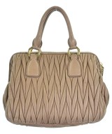 Miu Miu（ミュウミュウ）ハンドバッグ ベージュ サイズ:- レディース/2200696365010