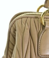 Miu Miu（ミュウミュウ）ハンドバッグ ベージュ サイズ:- レディース/2200696365010