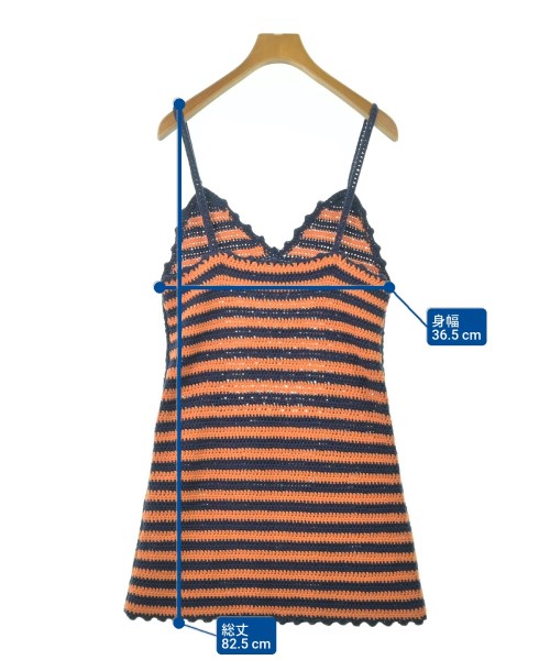 Miu Miu（ミュウミュウ）ワンピース オレンジ サイズ:40(M位) レディース/2200696771019