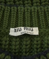 Miu Miu（ミュウミュウ）ニット・セーター 緑 サイズ:40(M位) レディース/2200690634013