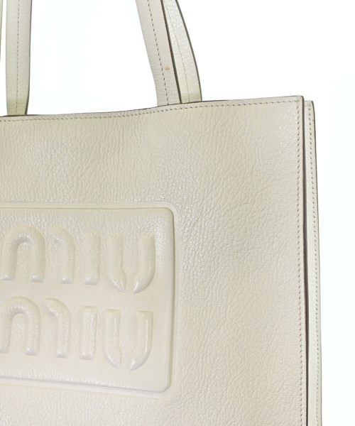 Miu Miu（ミュウミュウ）トートバッグ 白 サイズ:- レディース/2200697097064