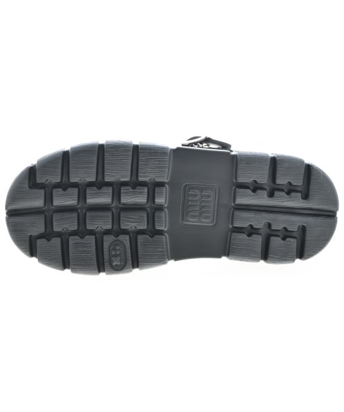 Miu Miu（ミュウミュウ）サンダル 黒 サイズ:EU35(21.5cm位) レディース/2200697097156