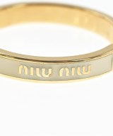 Miu Miu（ミュウミュウ）ピアス 白 サイズ:- レディース/2200693577096