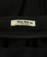 Miu Miu（ミュウミュウ）ミニスカート 黒 サイズ:38(S位) レディース/2200697571021