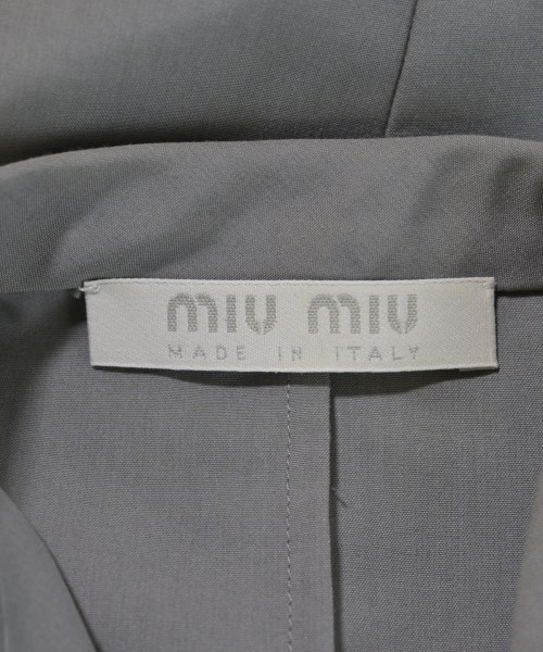 Miu Miu（ミュウミュウ）ジャケット グレー サイズ:42(M位) レディース/2200696290121