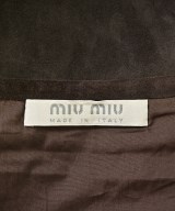 Miu Miu（ミュウミュウ）ひざ丈スカート 茶 サイズ:40(M位) レディース/2200696290404