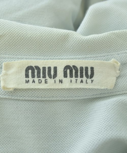 Miu Miu（ミュウミュウ）ポロシャツ 青 サイズ:S レディース/2200696290626