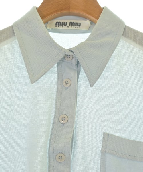 Miu Miu（ミュウミュウ）ポロシャツ 青 サイズ:S レディース/2200696290626