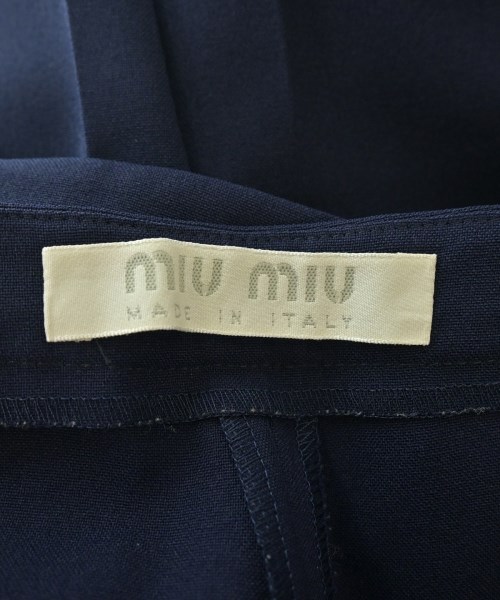 Miu Miu（ミュウミュウ）スラックス 紺 サイズ:40(M位) レディース/2200696290640