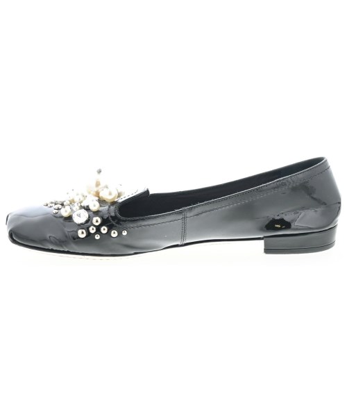 Miu Miu（ミュウミュウ）バレエシューズ/オペラシューズ 黒 サイズ:EU39 1/2(26cm位) レディース/2200698528130