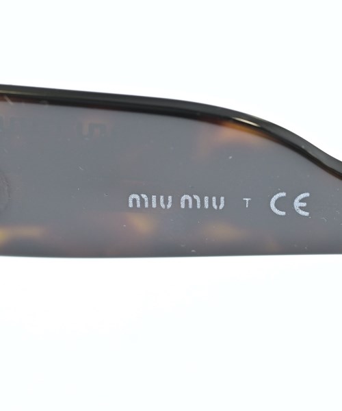 Miu Miu（ミュウミュウ）サングラス 茶 サイズ:- レディース/2200698640030