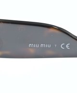 Miu Miu（ミュウミュウ）サングラス 茶 サイズ:- レディース/2200698640030