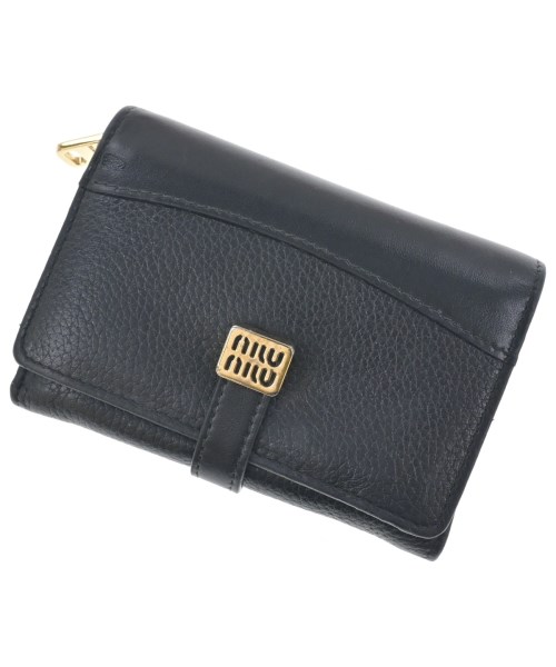 Miu Miu(ミュウミュウ)財布・コインケース 黒 サイズ:-/2200699522014