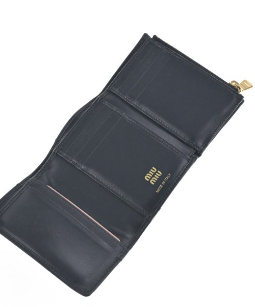 Miu Miu（ミュウミュウ）財布・コインケース 黒 サイズ:- レディース/2200699522014