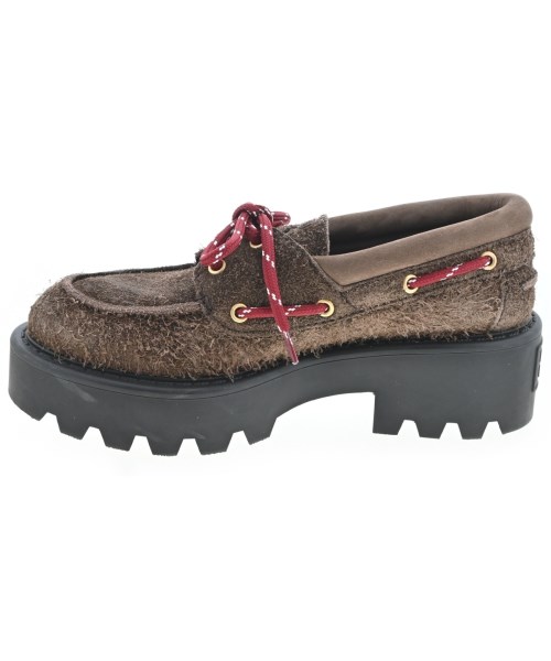 Miu Miu（ミュウミュウ）ドレスシューズ/ローファー 茶 サイズ:EU38(24.5cm位) レディース/2200699743099