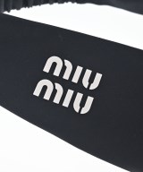 Miu Miu（ミュウミュウ）ヘアアクセサリー 黒 サイズ:- レディース/2200694041107