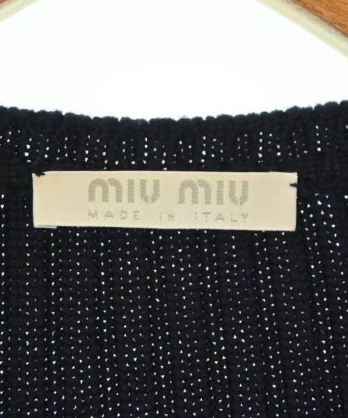 Miu Miu（ミュウミュウ）ニット・セーター 紺 サイズ:40(M位) レディース/2200694592180