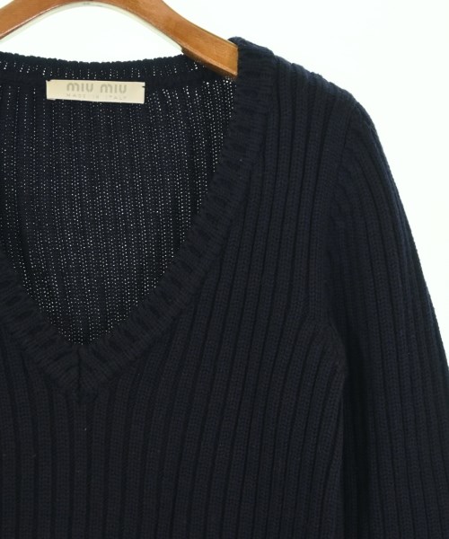 Miu Miu（ミュウミュウ）ニット・セーター 紺 サイズ:40(M位) レディース/2200694592180