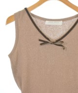 Miu Miu（ミュウミュウ）ベスト/ノースリーブ 茶 サイズ:-(XS位) レディース/2200694592197