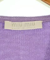 Miu Miu（ミュウミュウ）カーディガン 紫 サイズ:-(L位) レディース/2200694592203
