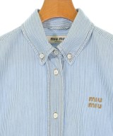 Miu Miu（ミュウミュウ）カジュアルシャツ 青 サイズ:36(XS位) レディース/2200693916017