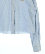 Miu Miu（ミュウミュウ）カジュアルシャツ 青 サイズ:36(XS位) レディース/2200693916017