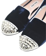 Miu Miu（ミュウミュウ）パンプス 紺 サイズ:EU36(22.5cm位) レディース/2200700594252