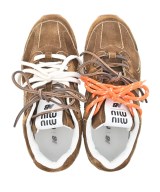 Miu Miu（ミュウミュウ）スニーカー 茶 サイズ:EU37(23.5cm位) レディース/2200696261107