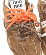 Miu Miu（ミュウミュウ）スニーカー 茶 サイズ:EU37(23.5cm位) レディース/2200696261107