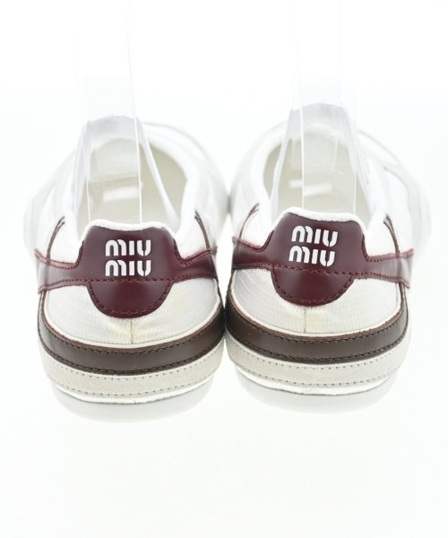 Miu Miu（ミュウミュウ）スニーカー 白 サイズ:EU37 1/2(24cm位) レディース/2200701746070